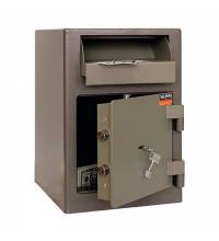 Сейф депозитный VALBERG "ASD-19", 489х342х381 мм, 38 кг, ключевой замок, крепление к полу