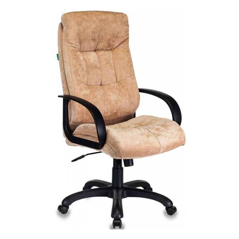 Кресло руководителя Бюрократ CH-824/LT-21 песочный микрофибра главное фото
