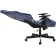 Кресло игровое Knight N1 Fabric синий Light-27 с подголов. крестов. металл. Фото товара с разных ракурсов.